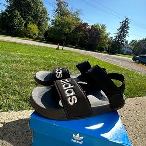 Adidas Adiletta Sandal Black/White